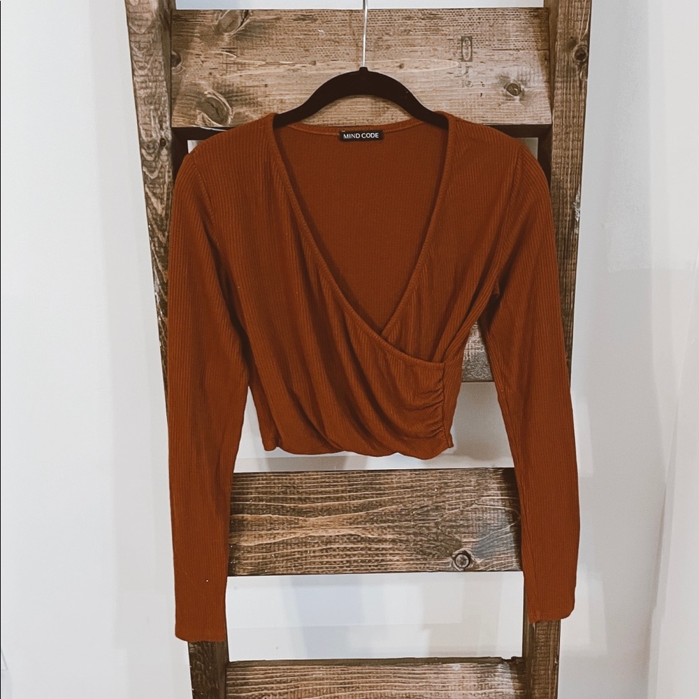 Long Sleeve Crop-Top🔥